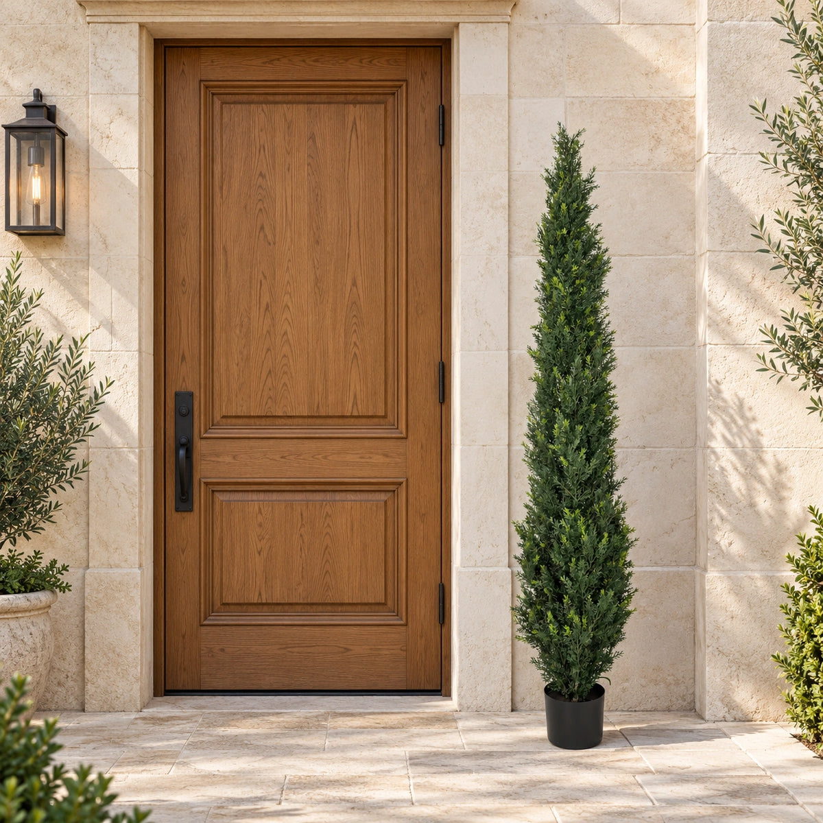 Artificial Cypress Pine Tree UV Resistant 1.8M - styled product image A