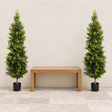Artificial Potted Topiary Tree UV Resistant 150cm - styled product image B