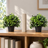 Small Potted Artificial Jasmine Plant UV Resistant 20cm - styled product image B
