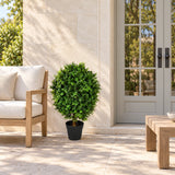 Artificial Topiary Shrub (Hedyotis) UV Resistant 80CM - styled product image B