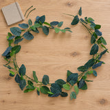 Artificial Fittonia Garland 190cm - styled product image A