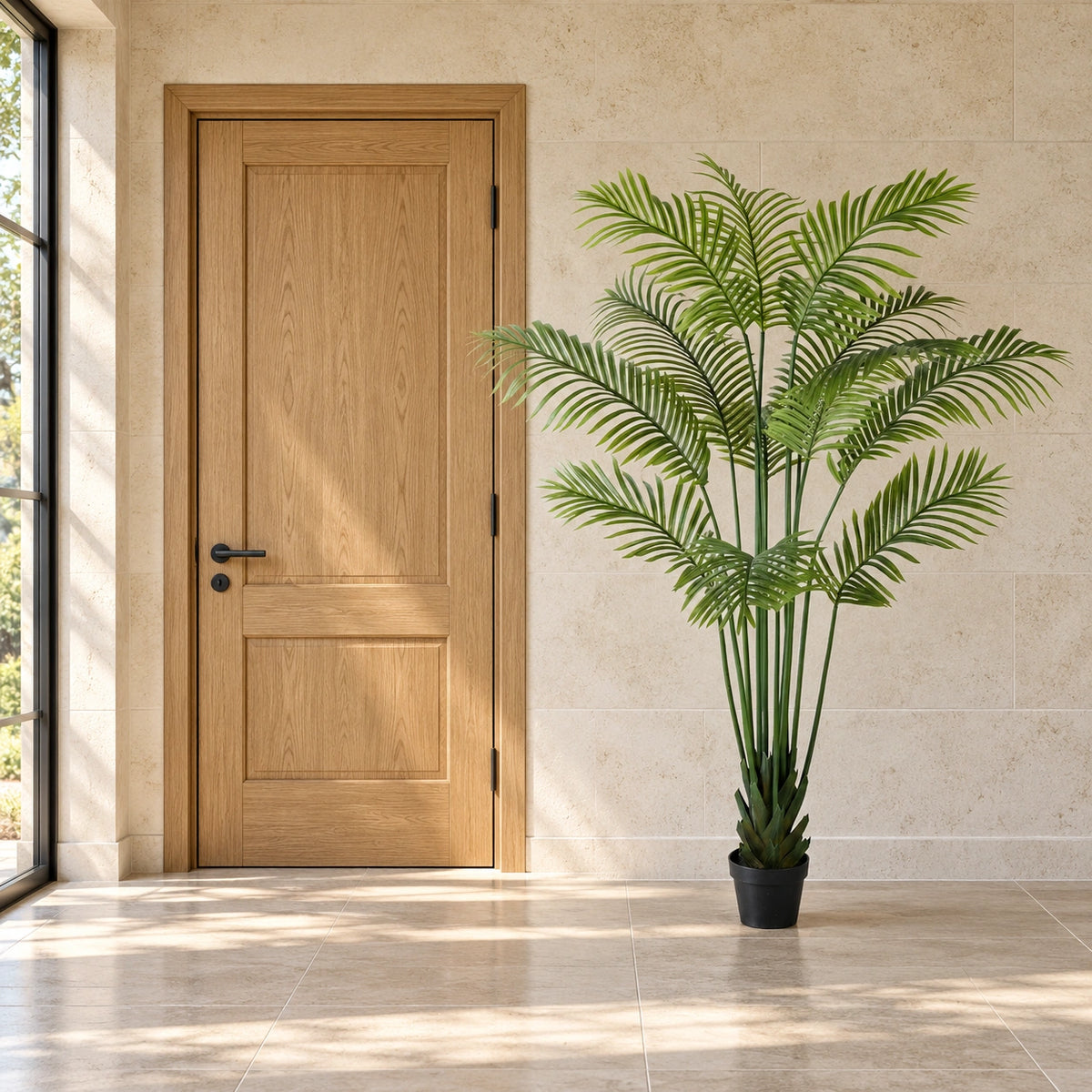 Artificial Multi Stem Hawaii Palm 190cm - styled product image B