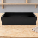 Black Metal Planter Small - styled product image C