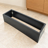 Black Metal Planter Medium - styled product image A