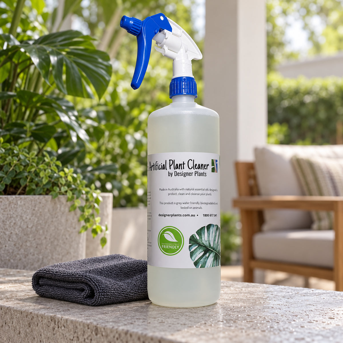 Eco-Home Safe Artificial Plant Cleaner 1L (1000ml) - styled product image B