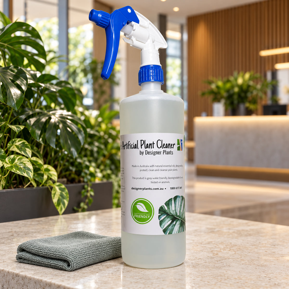 Eco-Home Safe Artificial Plant Cleaner 1L (1000ml) - styled product image C