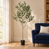 Nearly Natural Artificial Olive Tree UV Resistant 150cm - styled product image C