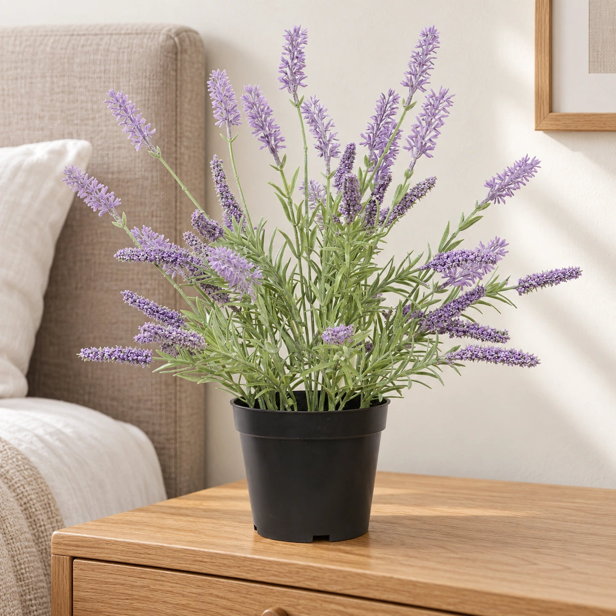 Artificial Lavender Plant 40cm - styled product image B