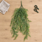 Artificial Hanging Plant (Maiden Hair Fern) UV Resistant 90cm - styled product image A