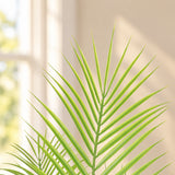Nearly Natural Sweeping Artificial Modern Bushy Areca Fern Tree 120cm - styled product image C