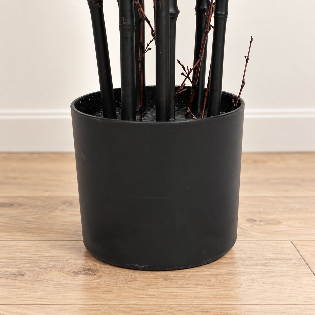 Premium Dense Artificial Black Bamboo 150cm - styled product image B
