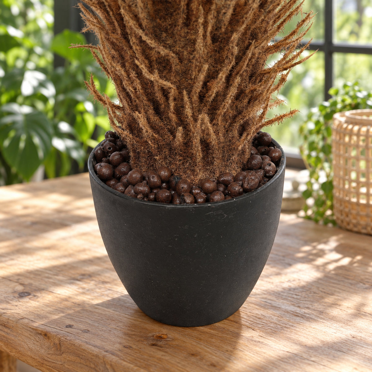 Artificial Cyca (Cycad) Plant 60cm - styled product image C