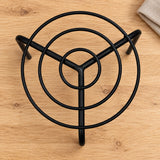 Durable Circular Metal Plant Pot Riser Insert for Decorative Planters 26cm - styled product image B