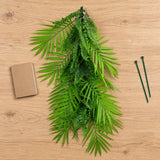 Artificial Extendable Hanging Tropical Palm and Fern Vine 55cm UV Resistant - styled product image A