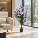 Flowering Lilac Crepe Myrtle Tree 120cm UV Resistant - styled product image C