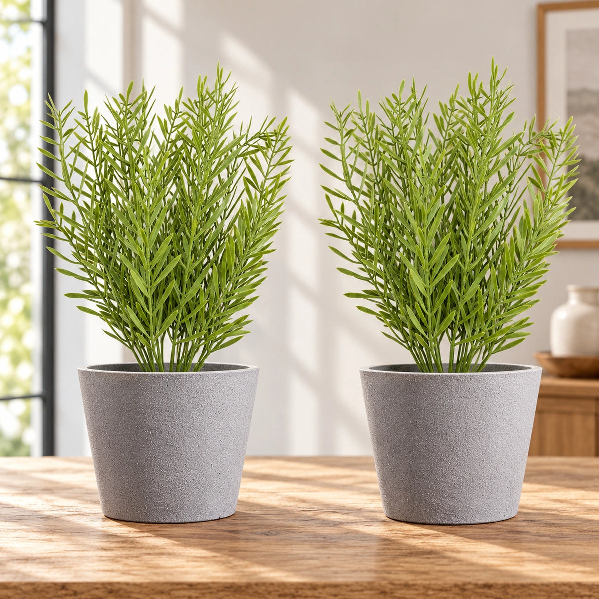 Artificial Nearly Natural Native Tea Tree Stem 43cm - styled product image B