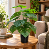 Artificial Potted Split Philodendron (Monstera) 50cm - styled product image A