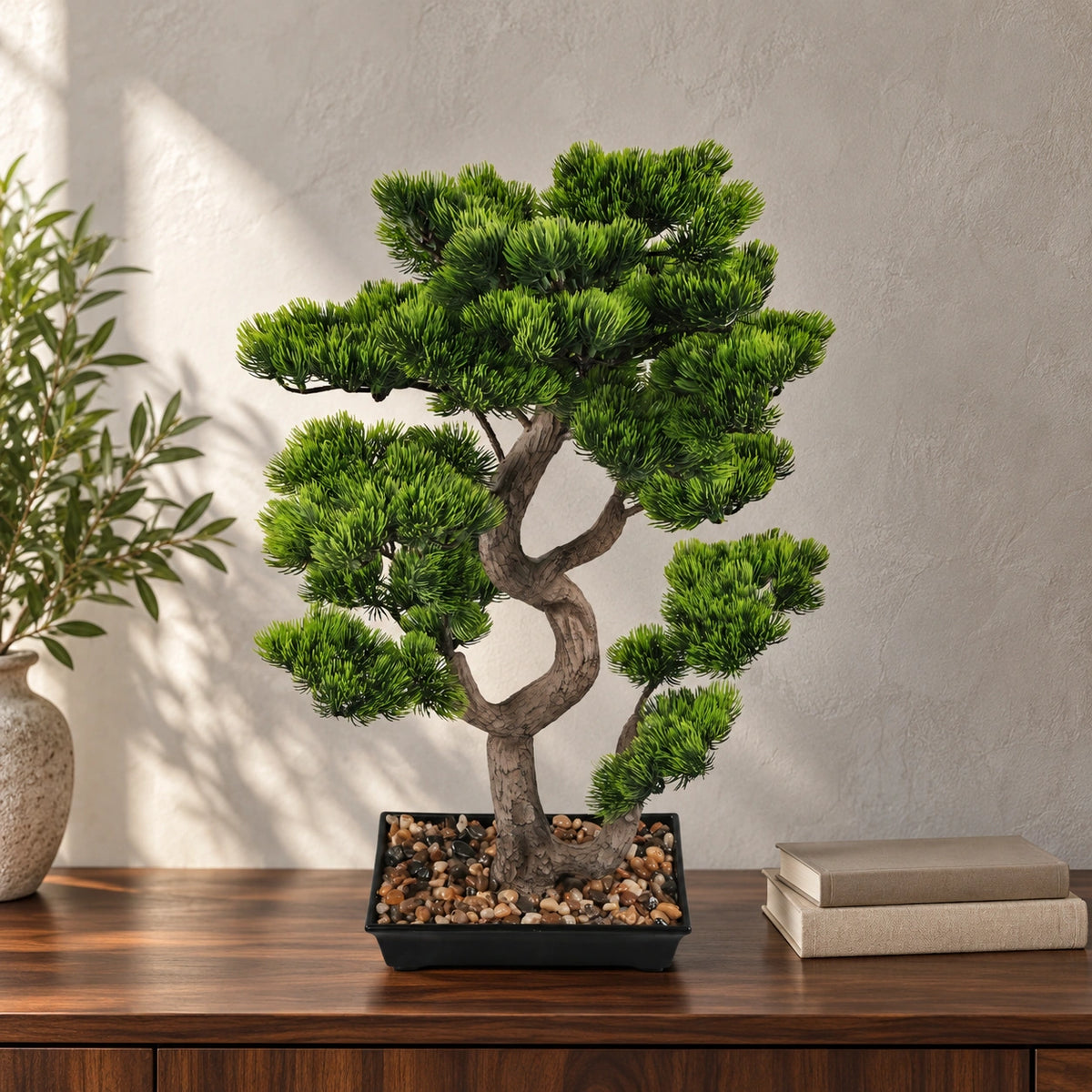 Premium Handmade Artificial Potted Bonsai 70cm x 45cm - styled product image A