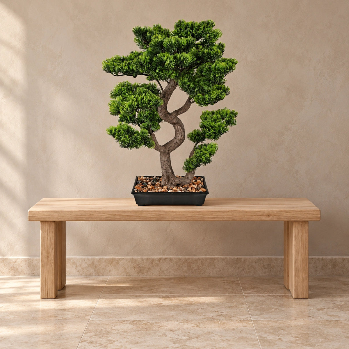Premium Handmade Artificial Potted Bonsai 70cm x 45cm - styled product image B