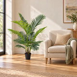 Artificial Potted Areca Palm Tree 120cm - styled product image A