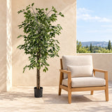 Very Beautiful Artificial Ficus Tree with UV Resistance 180cm - styled product image A