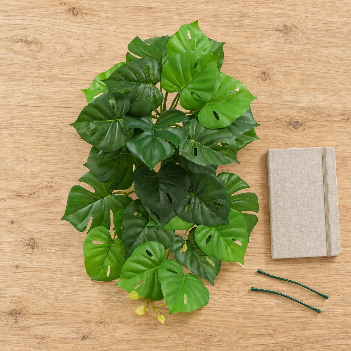 Artificial Monstera Adansonii Plant 50cm - styled product image A