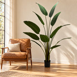 Grand Artificial Potted Travellers Palm (Banana Palm Tree) 180cm - styled product image A