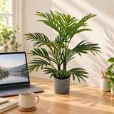 Premium Artificial Potted Premium Mini Palm Tree 55cm - styled product image A