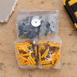 Bulk Screw, Washer & Plug Kit (Timber, Drywall and Plaster) 100 Pack - styled product image A