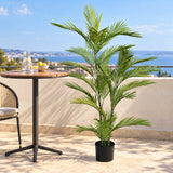Real Touch Artificial Phoenix Palm Tree UV Resistant 135cm - styled product image B