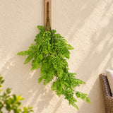 Hanging Native Green Dense Maiden Hair Fern Bush UV Resistant 80cm - styled product image B