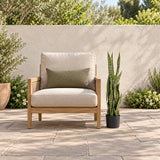Artificial Snake Plant Sansevieria UV Resistant 85cm - styled product image A