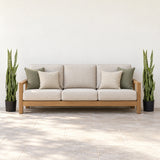 Artificial Snake Plant Sansevieria UV Resistant 85cm - styled product image C