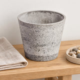 Imitation Grey Stone Pot 20cm - styled product image B