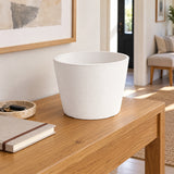 Rendered White Planter Pot 25cm - styled product image A