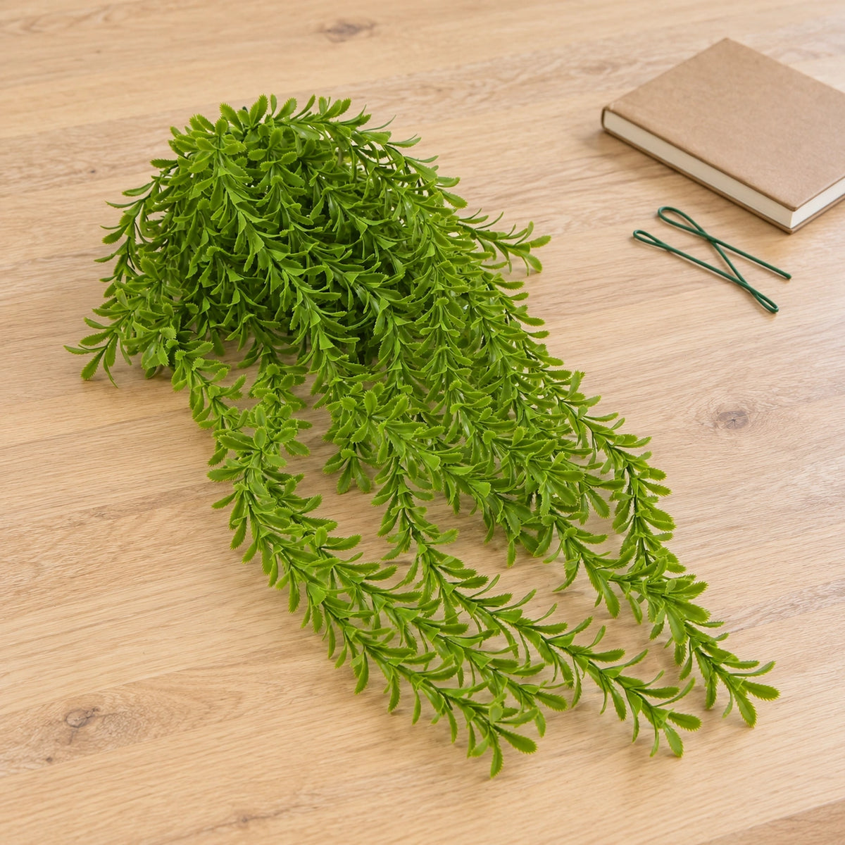 Very Dense Artificial Hanging Myrtle Vine 75cm Long UV Resistant - styled product image A