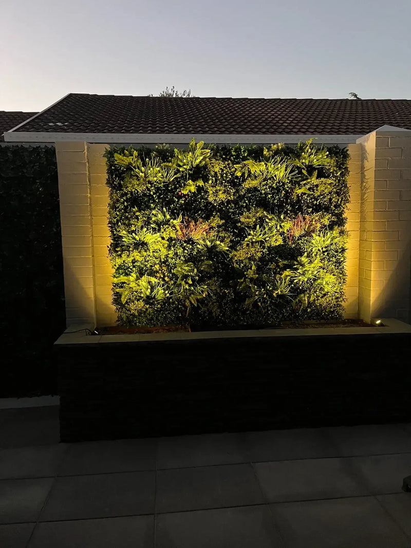 Lush Spring Wall Feature Night View