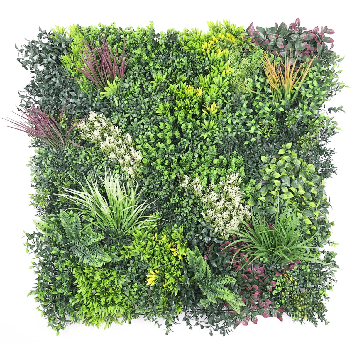 Luxury Triptych Vertical Garden / Living Wall Set 3 of Pieces 1m x 1m (3 SQM Set) UV Resistant