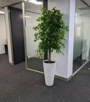 fake potted commercial tree designer plant