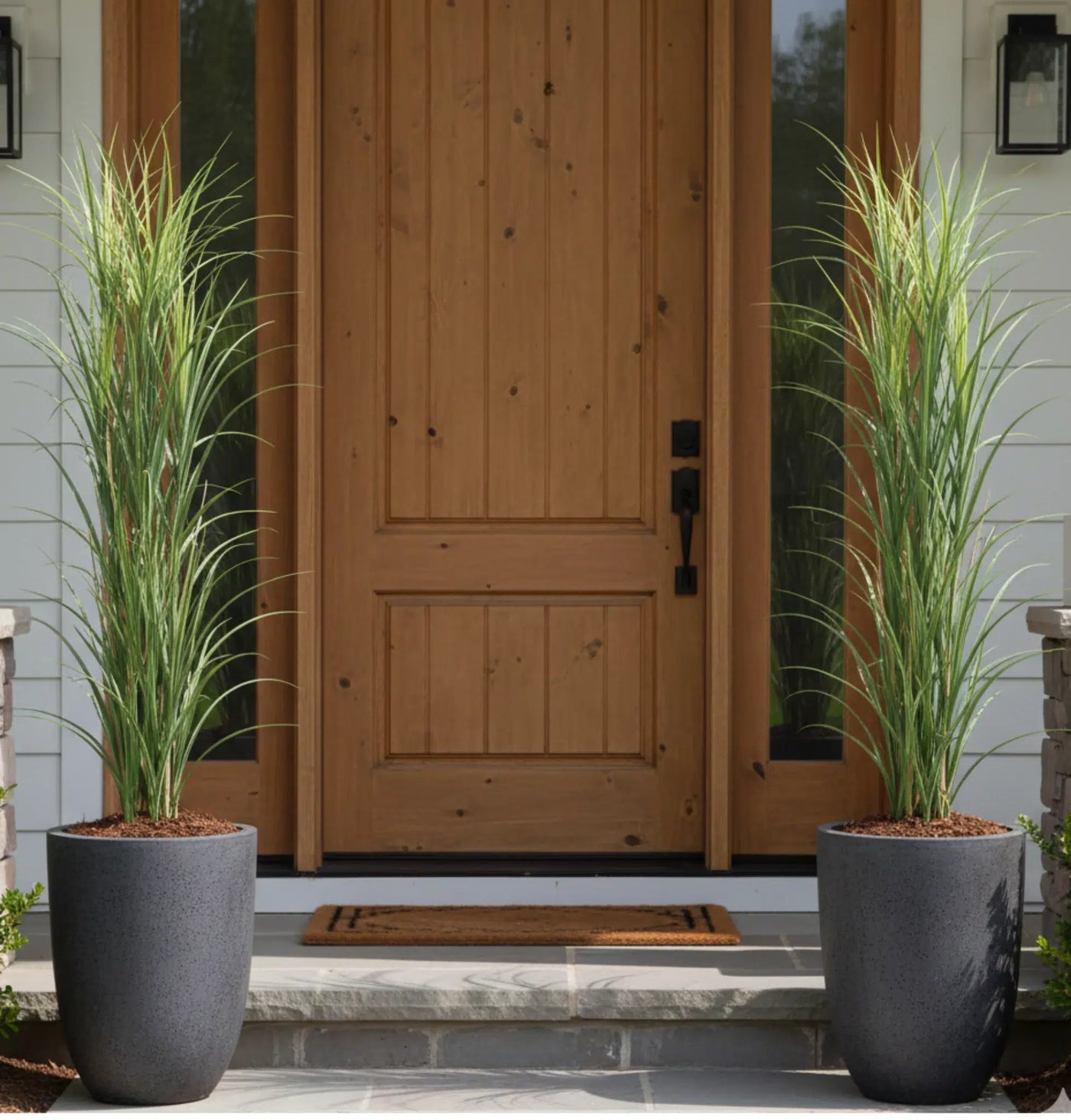 Premium Potted Artificial Long Grass (Yucca Grass / Reed Grass) 180cm UV Resistant