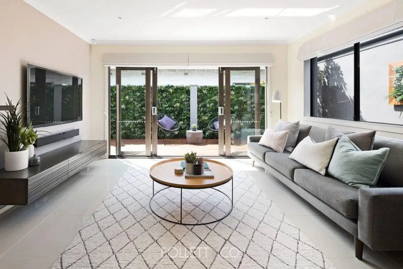 Premium & modern lifelike green wall