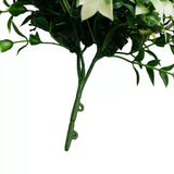 Artificial Flowering Holly Plant Stem UV Resistant 26cm