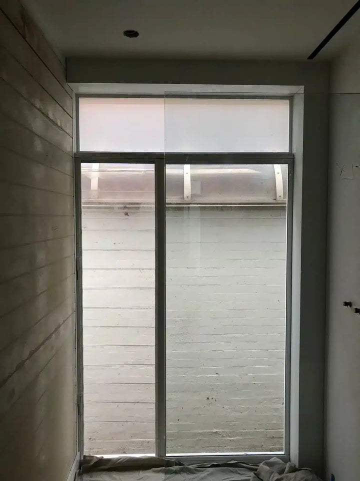 Before – Bathroom window and brick wall (Deborah Hutton’s House)