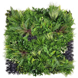 Ivory Garden Elegance artificial green wall panel 1m x 1m, front