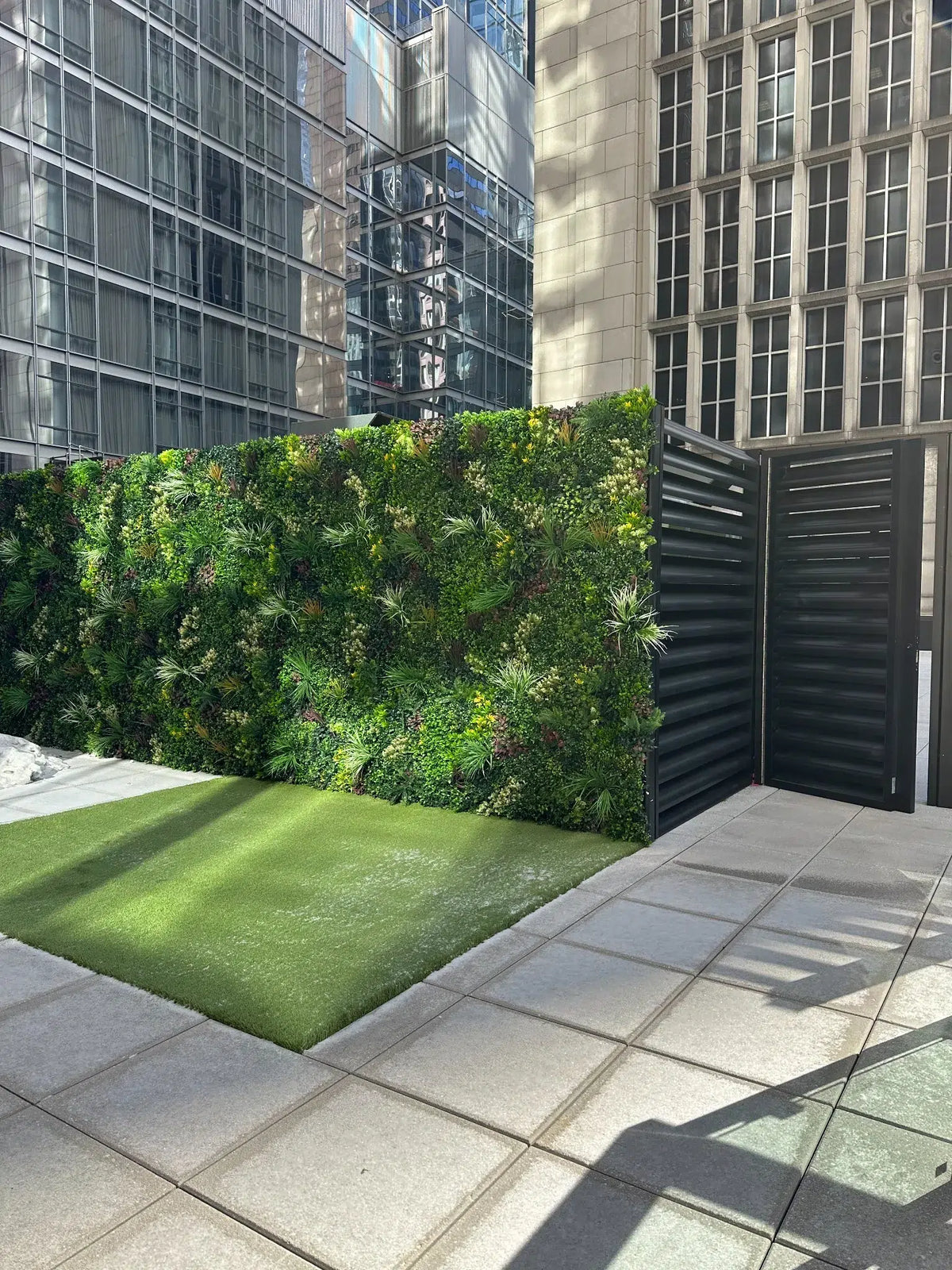 Luxury Triptych Vertical Garden / Living Wall Set 3 of Pieces 1m x 1m (3 SQM Set) UV Resistant