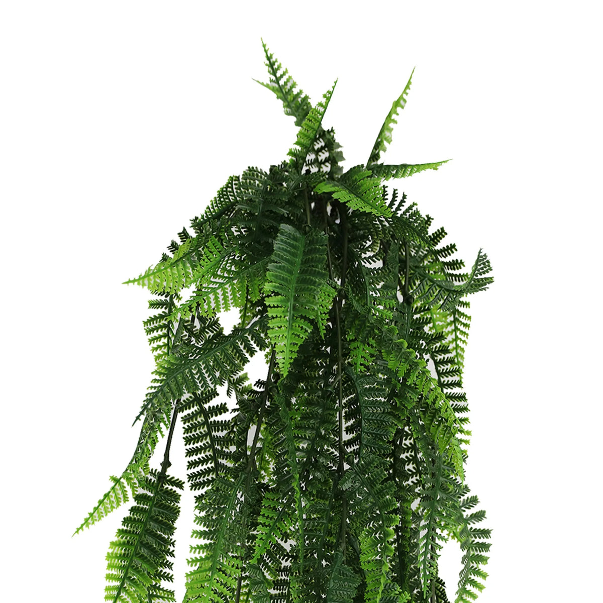 Artificial Hanging Fern Garland Bush UV Resistant and Fire Rated 18cm Wide x 75cm Long