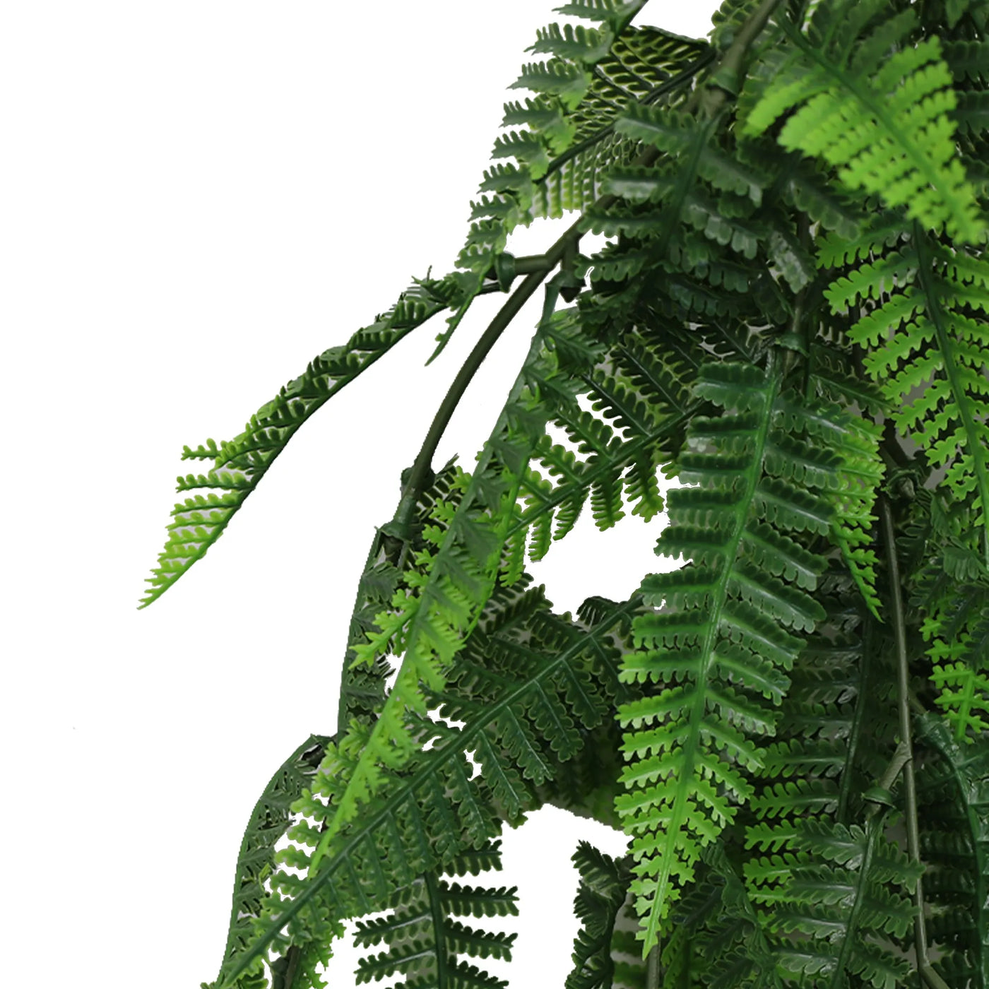 Artificial Hanging Fern Garland Bush UV Resistant and Fire Rated 18cm Wide x 75cm Long