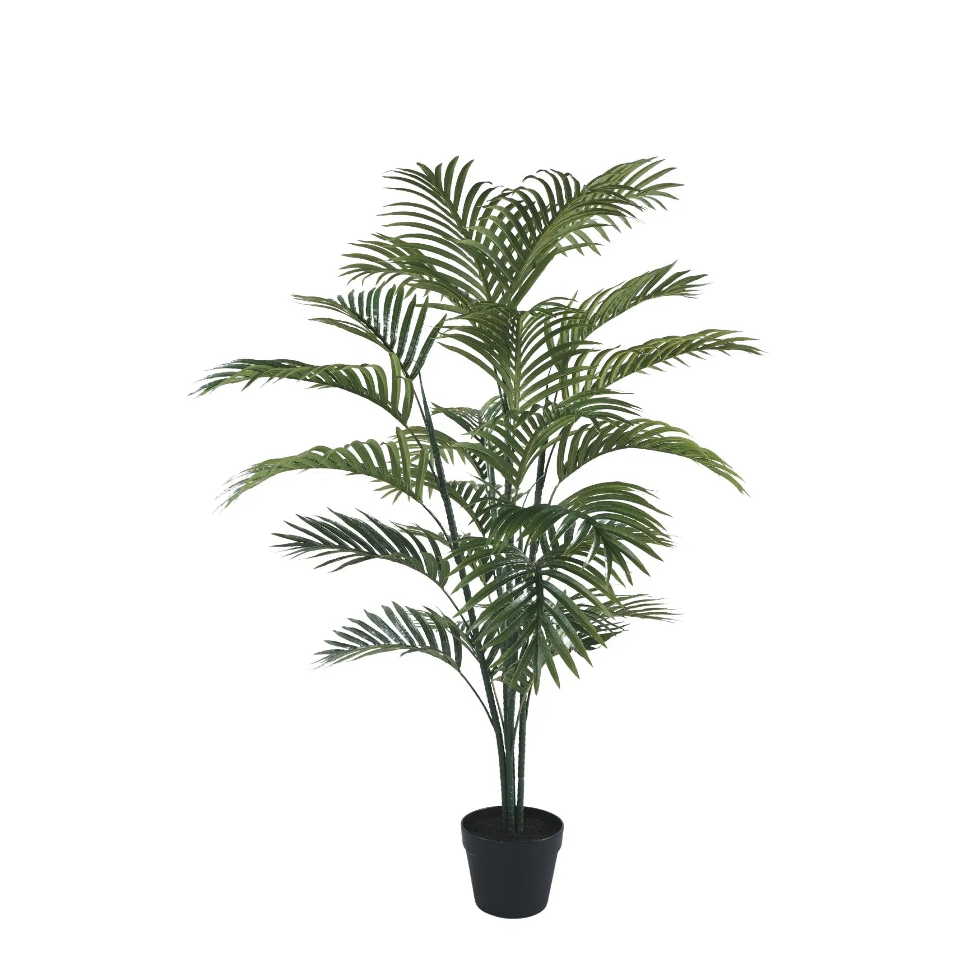 Potted Bushy Artificial Areca Palm Tree 120cm - Designer Plants