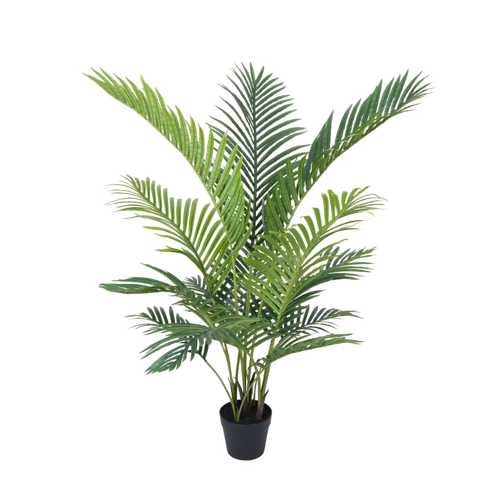 Artificial Potted Areca Palm Tree 120cm - Designer Plants
