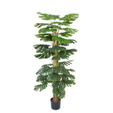 Premium Artificial Potted Monstera Plant 145cm - Designer Plants